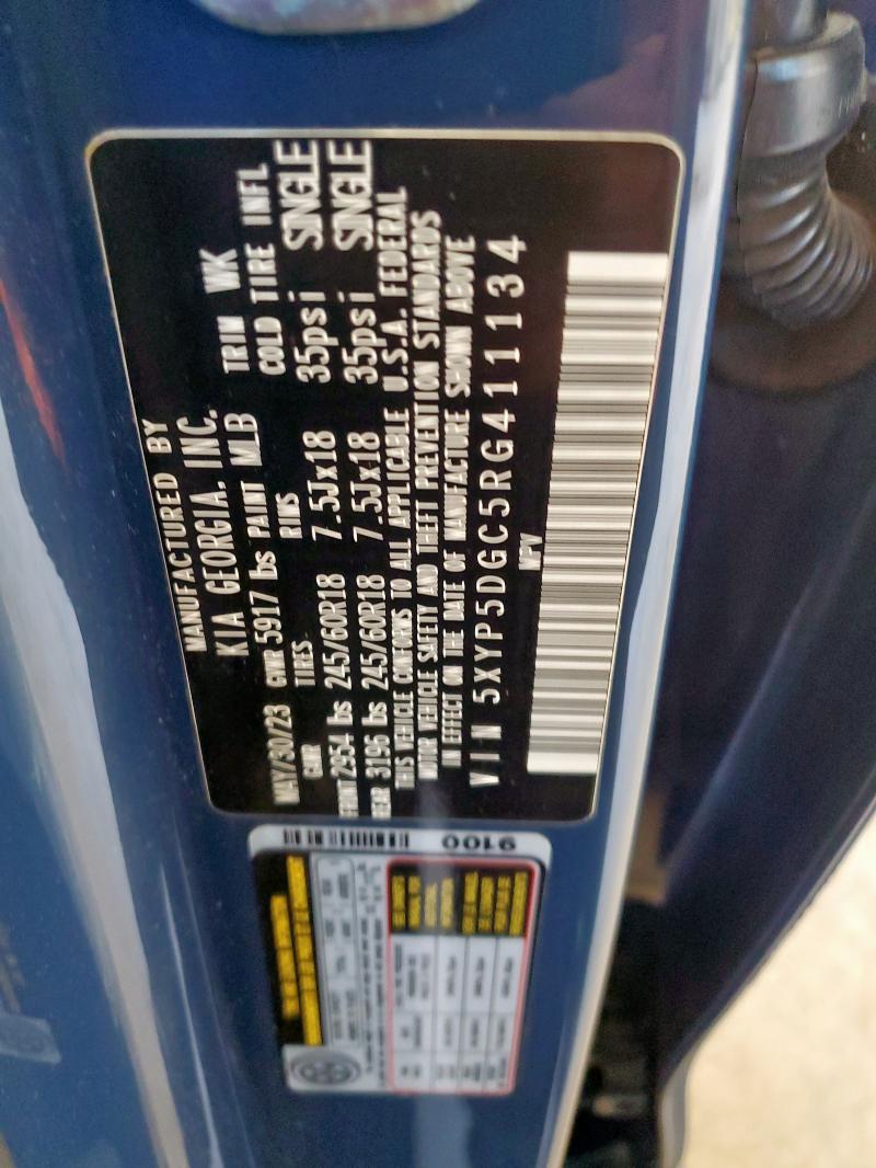2024 KIA TELLURIDE 5XYP5DGC5RG411134