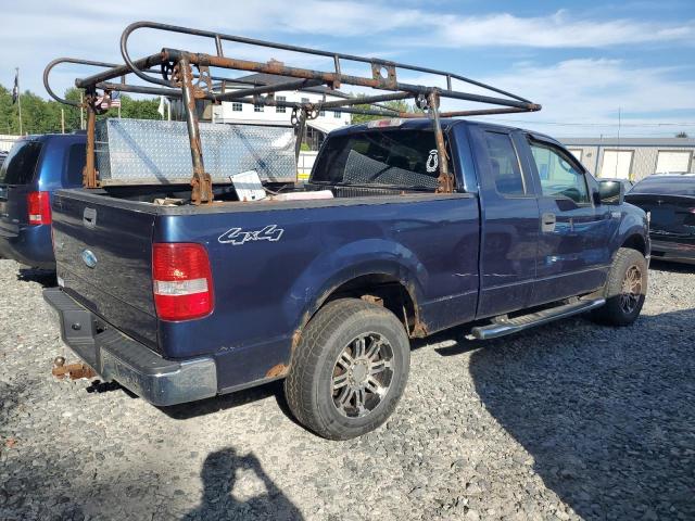 FORD F150 2006 blue 4dr ext flexible fuel 1FTPX14V06NB06515 photo #4