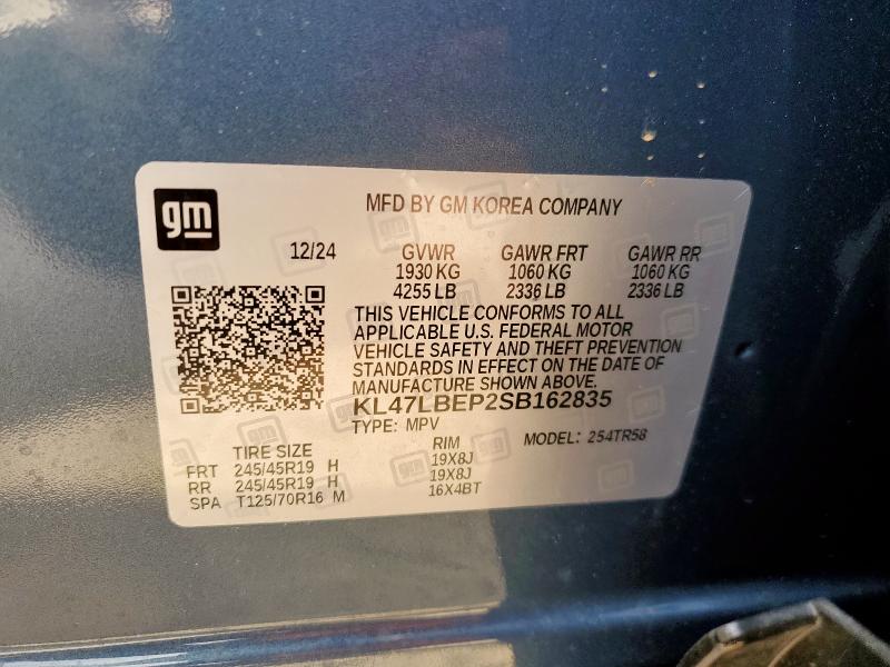 2025 BUICK ENVISTA SP KL47LBEP2SB162835