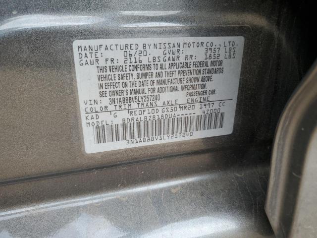 2020 NISSAN SENTRA S - 3N1AB8BV5LY257240