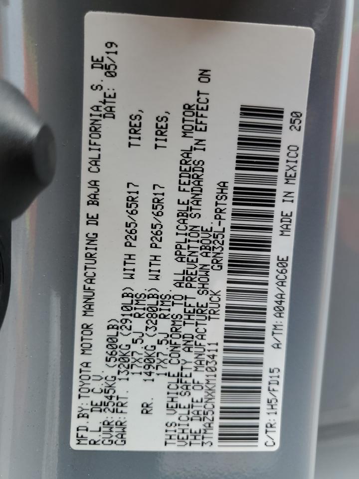 TOYOTA TACOMA DOUBLE CAB