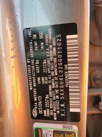 2016 KIA OPTIMA EX - 5XXGU4L32GG011025
