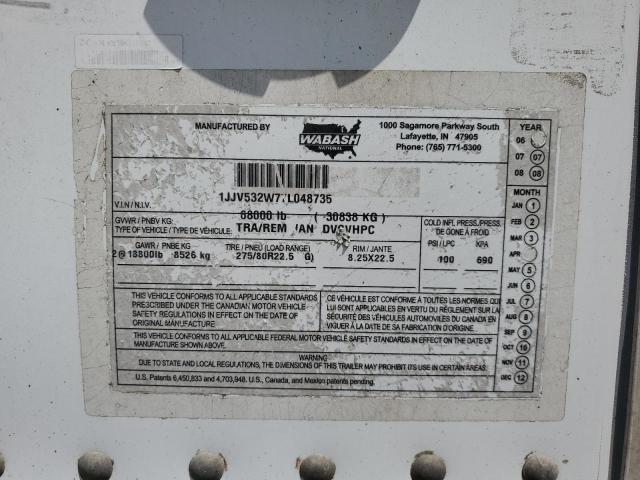 2007 WABASH DRY VAN #3227581614