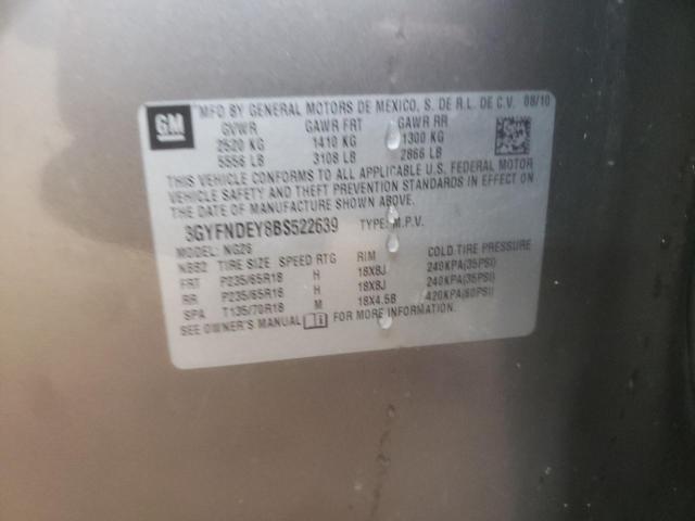 2011 CADILLAC SRX LUXURY COLLECTION - 3GYFNDEY8BS522639