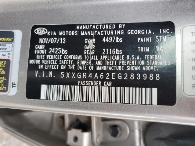 2014 KIA OPTIMA SX - 5XXGR4A62EG283988