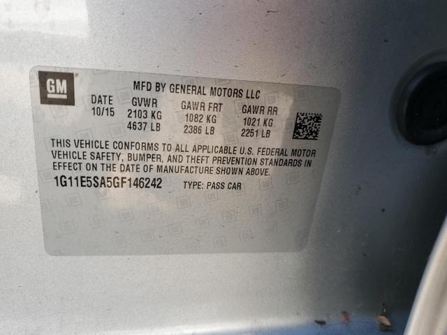 2016 CHEVROLET MALIBU LIM 1G11E5SA5GF146242