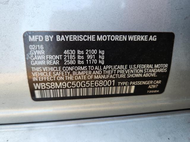 2016 BMW M3 WBS8M9C50G5E68001