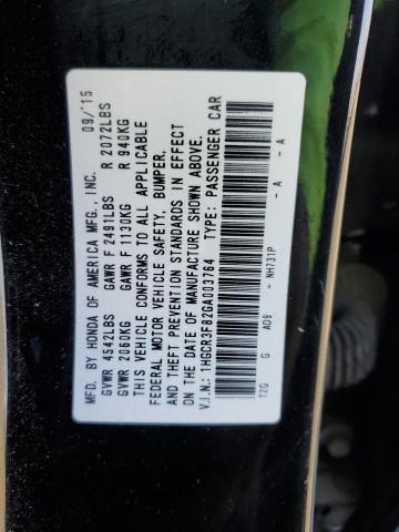 2016 HONDA ACCORD EXL 1HGCR3F82GA003764