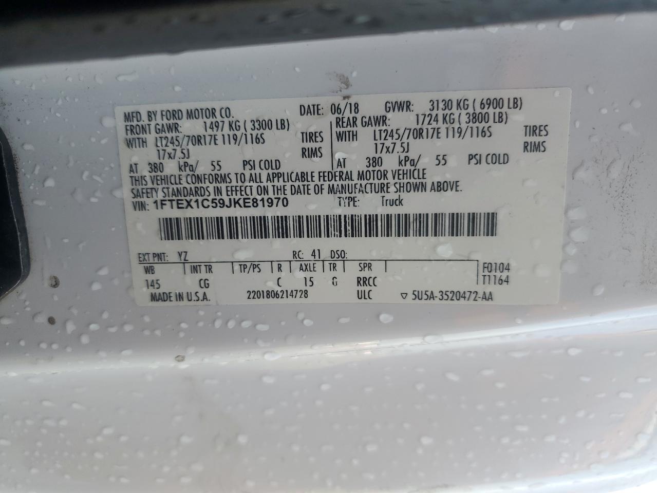 FORD F-150 SUPER CAB