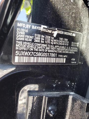 2016 BMW X3 XDRIVE3 - 5UXWX7C58G0S17861