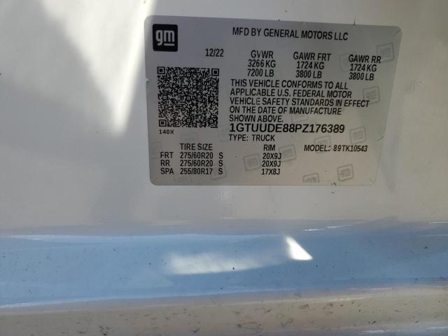 2023 GMC SIERRA K1500 SLT 1GTUUDE88PZ176389