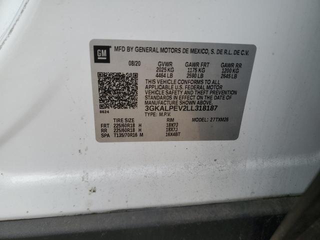 2020 GMC TERRAIN SL 3GKALPEV2LL318187