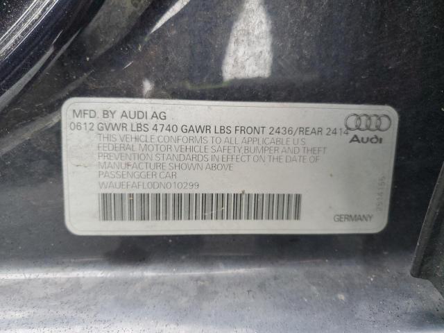 2013 AUDI A4 PREMIUM PLUS - WAUEFAFL0DN010299