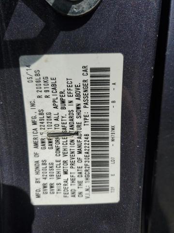 2014 HONDA ACCORD LX - 1HGCR2F30EA222248
