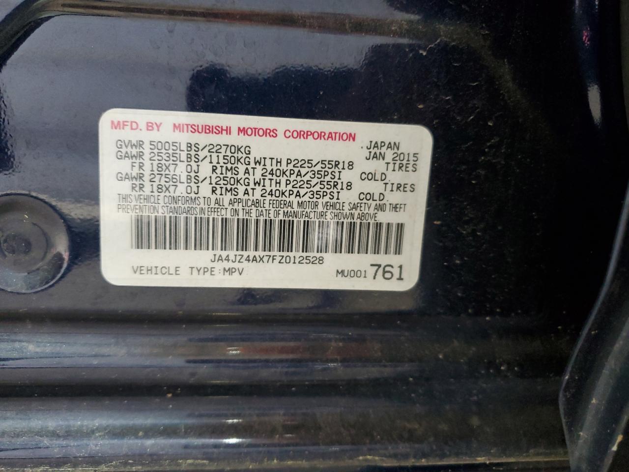 MITSUBISHI OUTLANDER GT