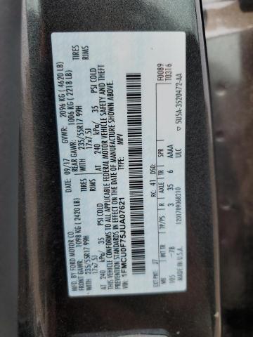 2018 FORD ESCAPE S - 1FMCU0F75JUA07621