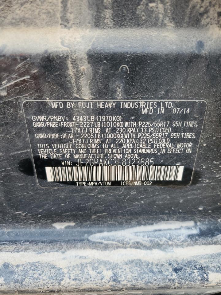 SUBARU XV 2.0 LIMITED