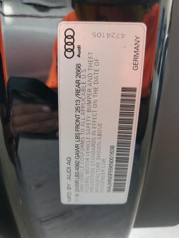 2019 AUDI A5 PREMIUM WAUWNGF55KN001638