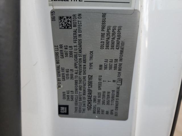 2015 CHEVROLET COLORADO 1GCHSAEA6F1266162
