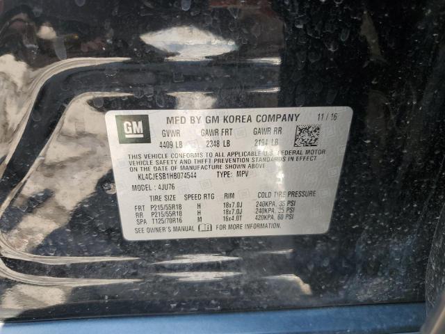 2017 BUICK ENCORE PRE KL4CJESB1HB074544