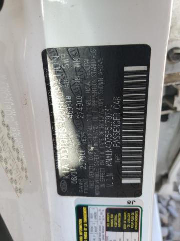 2015 KIA CADENZA PR KNALN4D75F5179741