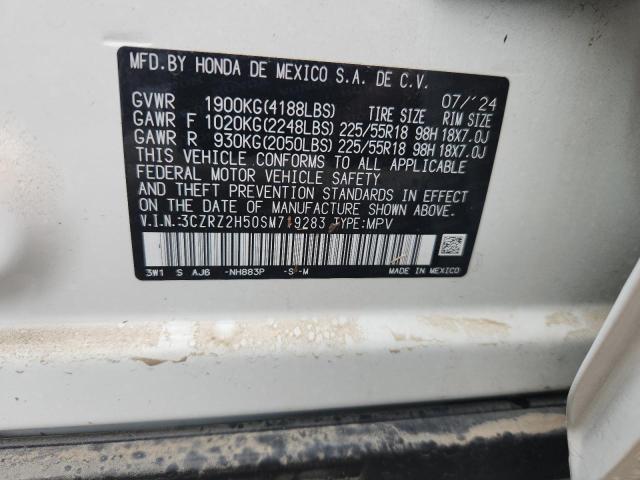 2025 HONDA HR-V SPORT 3CZRZ2H50SM719283
