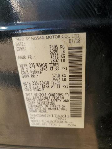 2018 NISSAN MURANO S - 5N1AZ2MH5JN174491