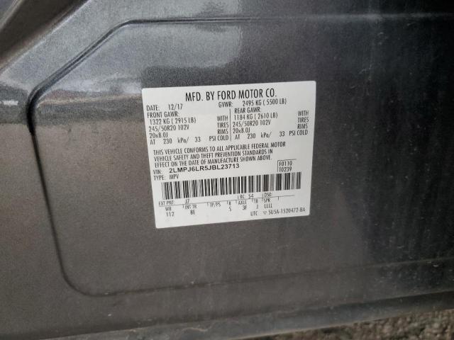 2018 LINCOLN MKX RESERVE - 2LMPJ6LR5JBL23713