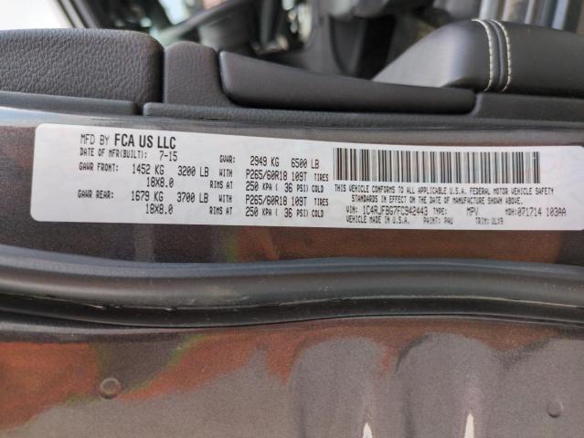 2015 JEEP GRAND CHER 1C4RJFBG7FC942443