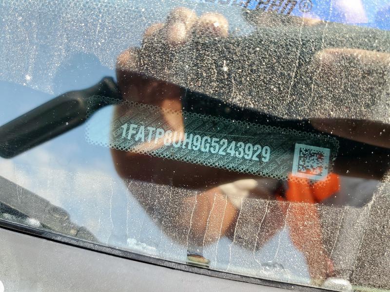 2016 FORD MUSTANG - 1FATP8UH9G5243929