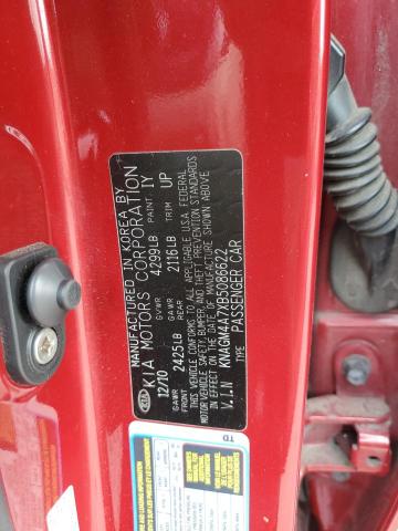 2011 KIA OPTIMA LX #3285541393