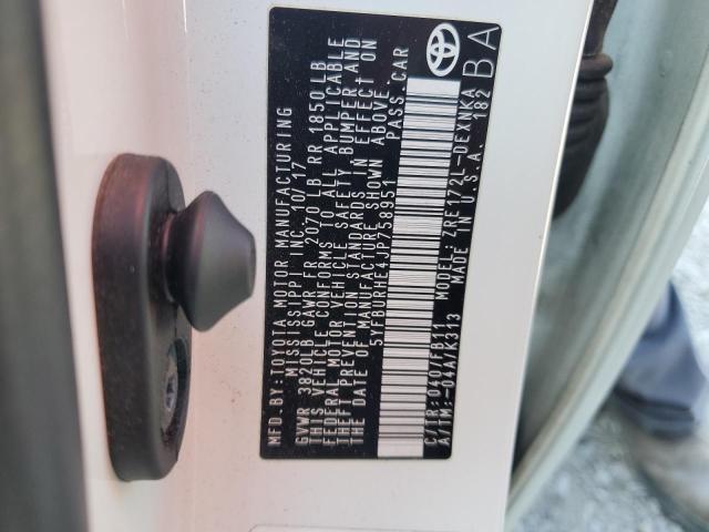 2018 TOYOTA COROLLA L - 5YFBURHE4JP758951