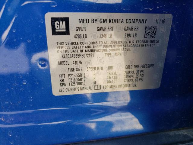 2017 BUICK ENCORE PRE KL4CJASB5HB072191