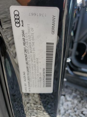 2018 AUDI S5 PRESTIG WAUC4CF53JA104156