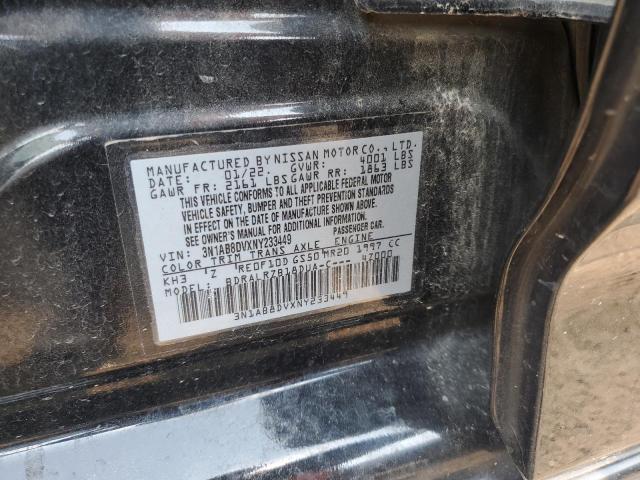 2022 NISSAN SENTRA SR 3N1AB8DVXNY233449