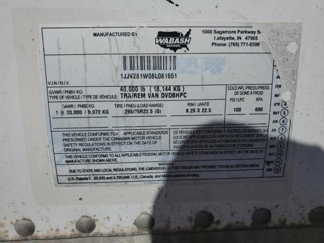 2008 WABASH UNKNOWN #3236770340