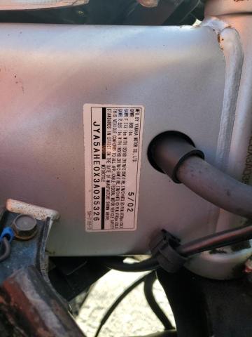 2003 YAMAHA YZF600 R JYA5AHE0X3A035326