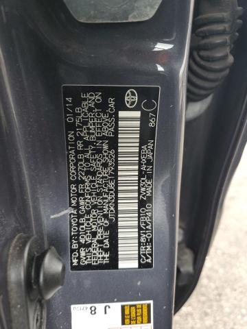 2014 TOYOTA PRIUS - JTDKN3DU8E1793526