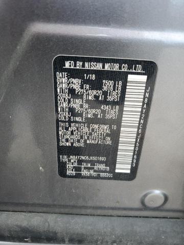 2018 NISSAN ARMADA SV JN8AY2NC6JX501693