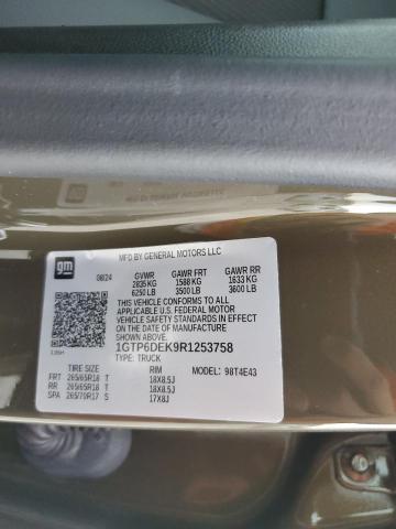 2024 GMC CANYON AT4 1GTP6DEK9R1253758