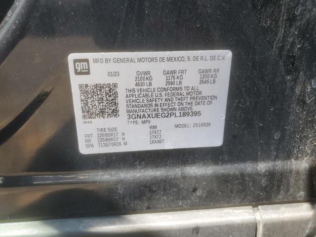 2023 CHEVROLET EQUINOX LT - 3GNAXUEG2PL189395