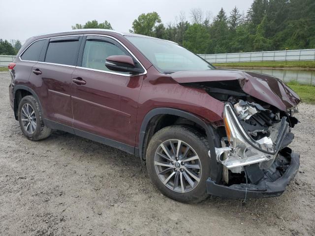2019 TOYOTA HIGHLANDER SE 5TDJZRFH4KS961678