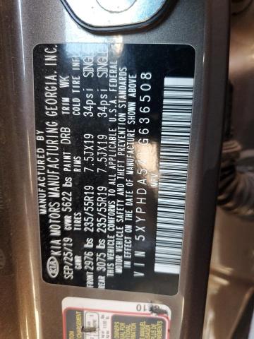 2020 KIA SORENTO EX 5XYPHDA54LG636508