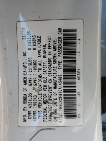 2014 HONDA ACCORD EXL - 1HGCR2F87EA145485