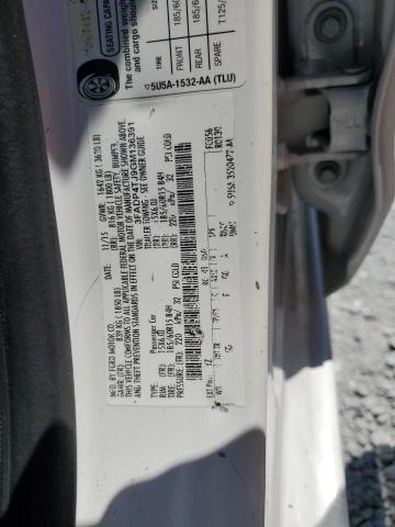 2016 FORD FIESTA S 3FADP4TJ9GM136391