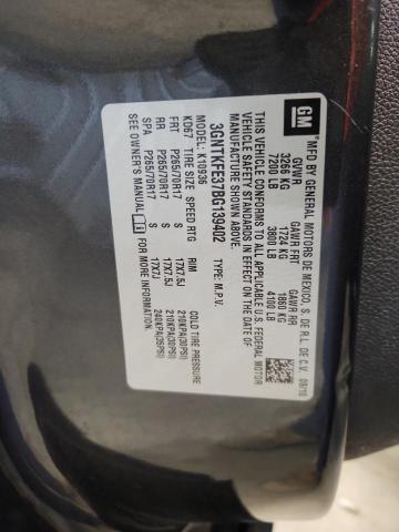 2011 CHEVROLET AVALANCHE - 3GNTKFE37BG139402