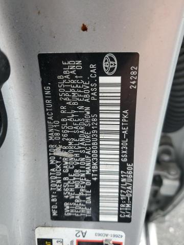 2011 TOYOTA AVALON BAS - 4T1BK3DB0BU391285