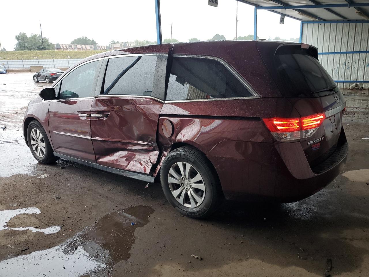 Lot #3259837591 2016 HONDA ODYSSEY EX