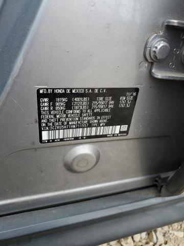 2017 HONDA HR-V EXL 3CZRU5H71HM711557