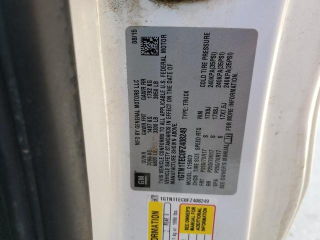 2015 GMC SIERRA C15 1GTN1TEC0FZ408249